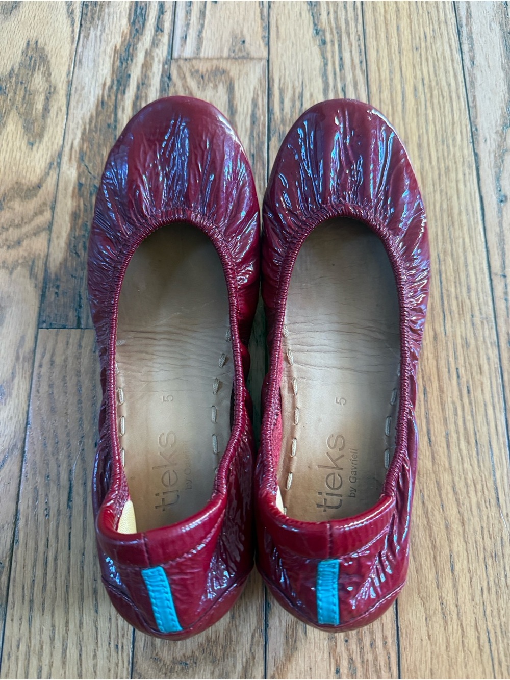 TIEKS BALLET FLAT. Professional easy to pack travel shoe.